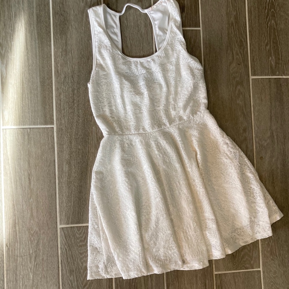 White summer dress